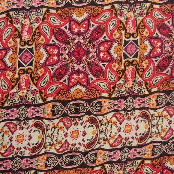 Paisley Patterned Maxi Skirt - Picture 2 of 5